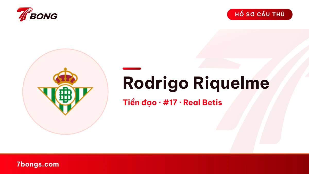 Rodrigo Riquelme — Real Betis