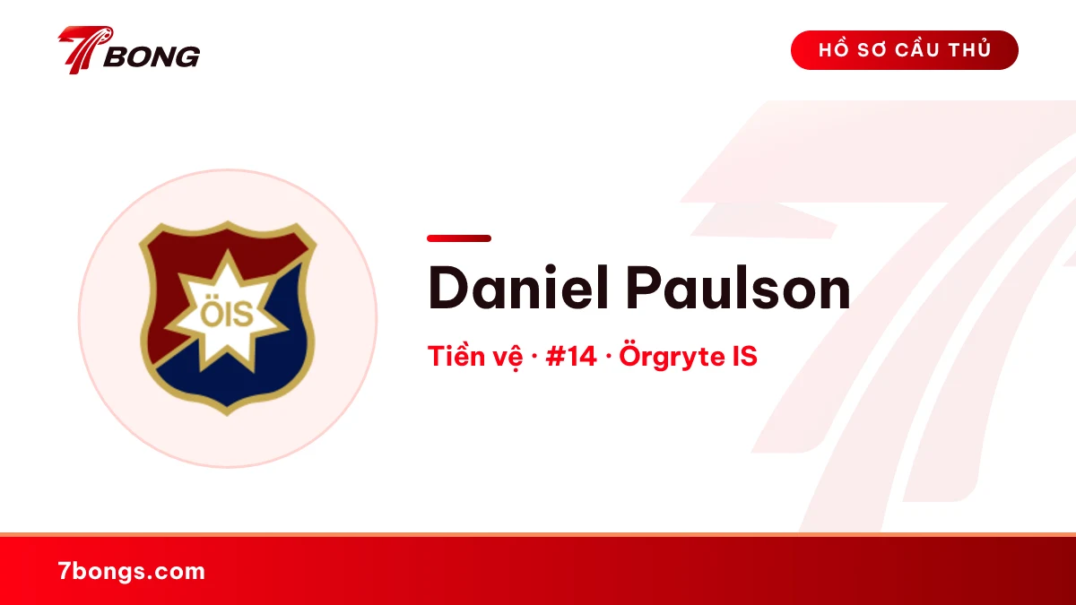 Daniel Paulson — Örgryte IS