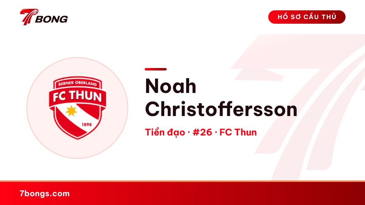 Noah Christoffersson — FC Thun