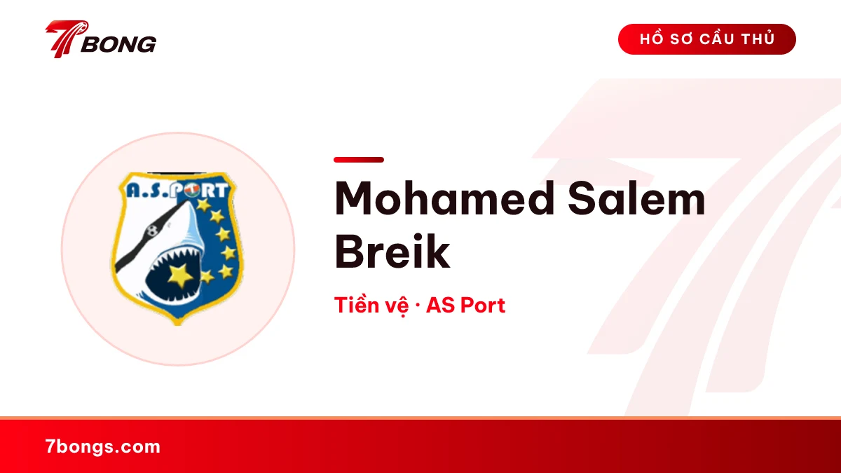 Mohamed Salem Breik — AS Port