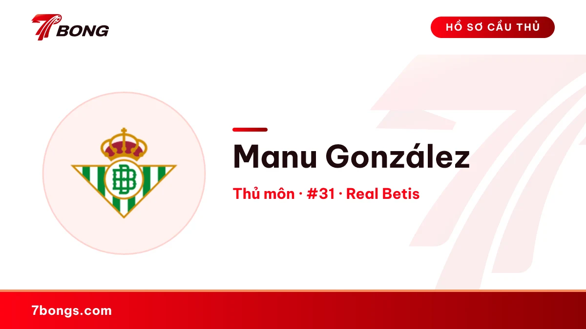 Manu González — Real Betis