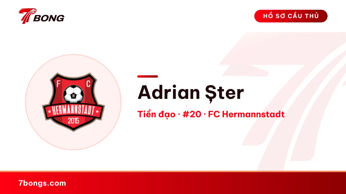 Adrian Șter — FC Hermannstadt