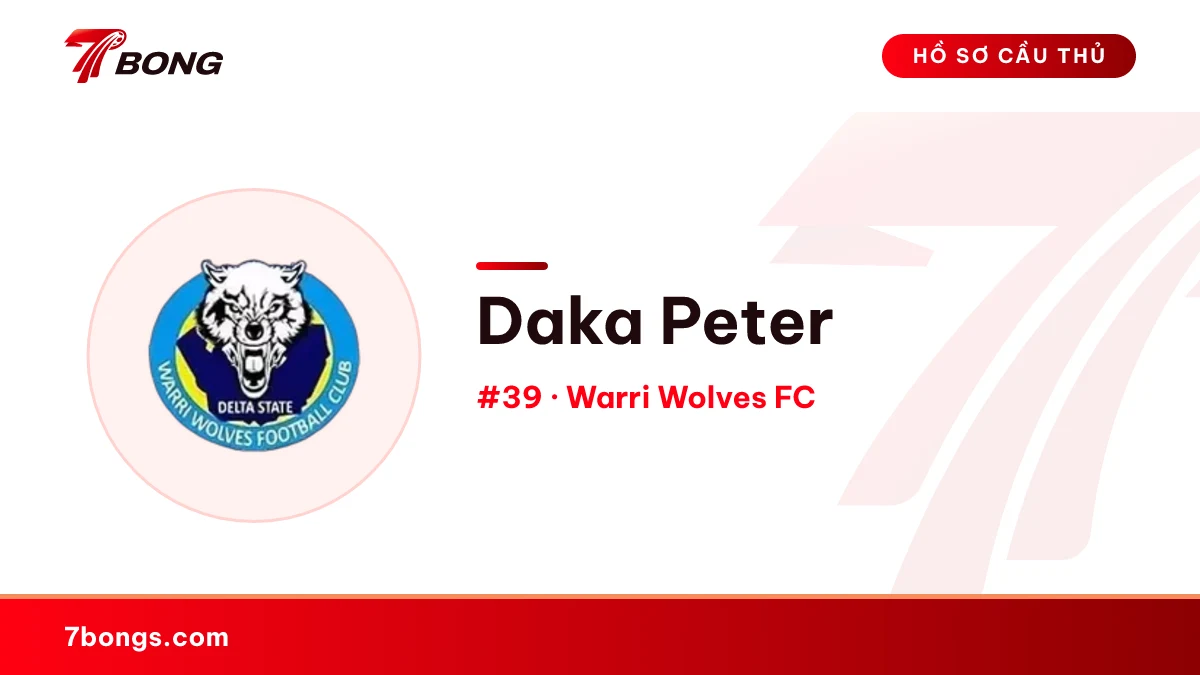 Daka Peter — Warri Wolves FC