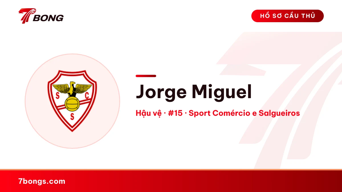 Jorge Miguel — Sport Comércio e Salgueiros