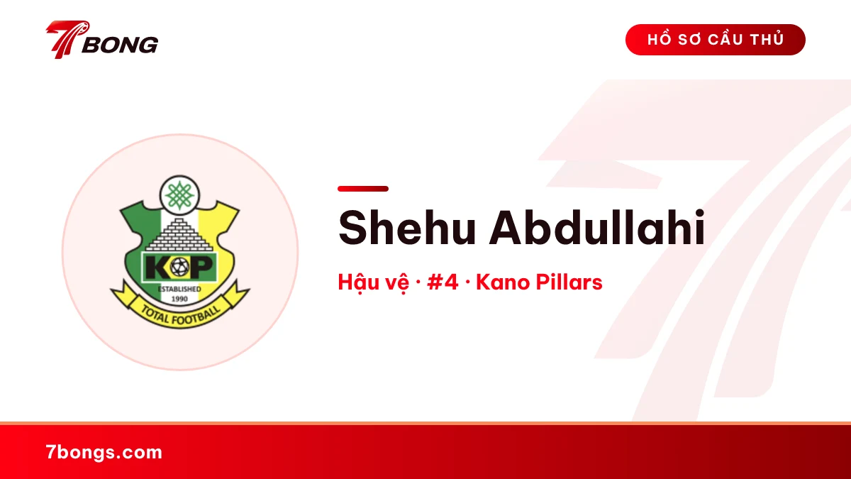 Shehu Abdullahi — Kano Pillars