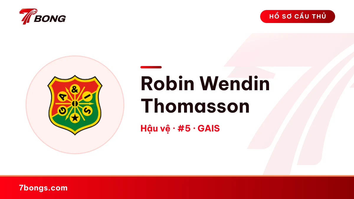 Robin Wendin Thomasson — GAIS