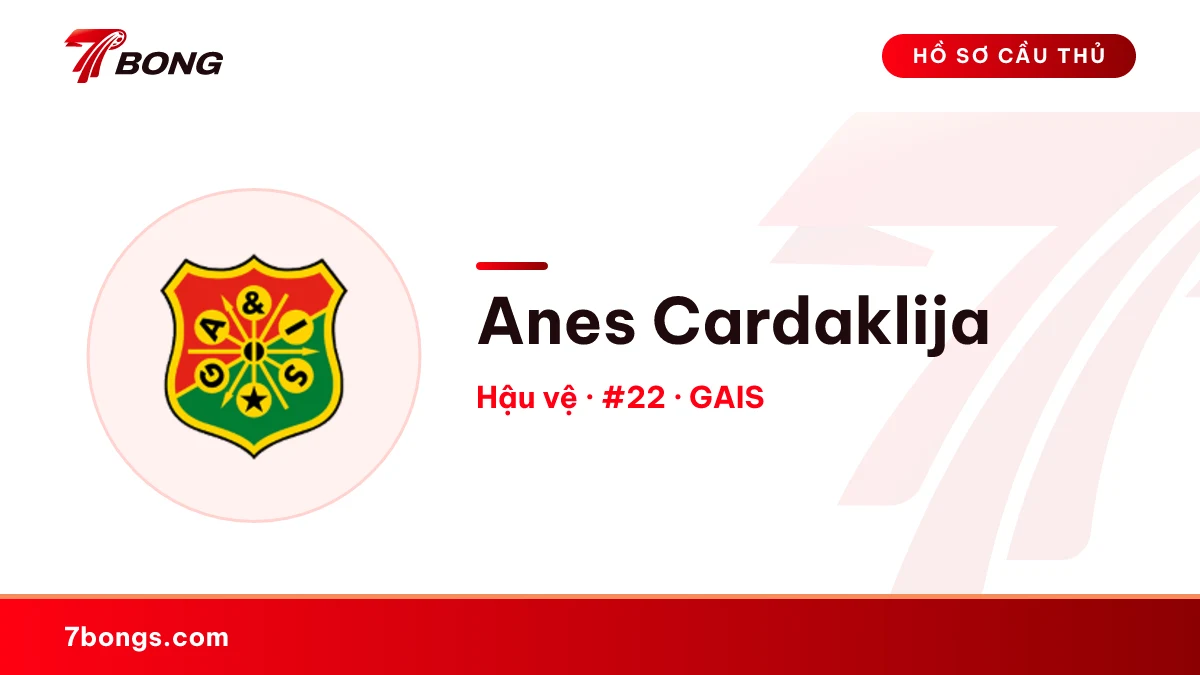 Anes Cardaklija — GAIS