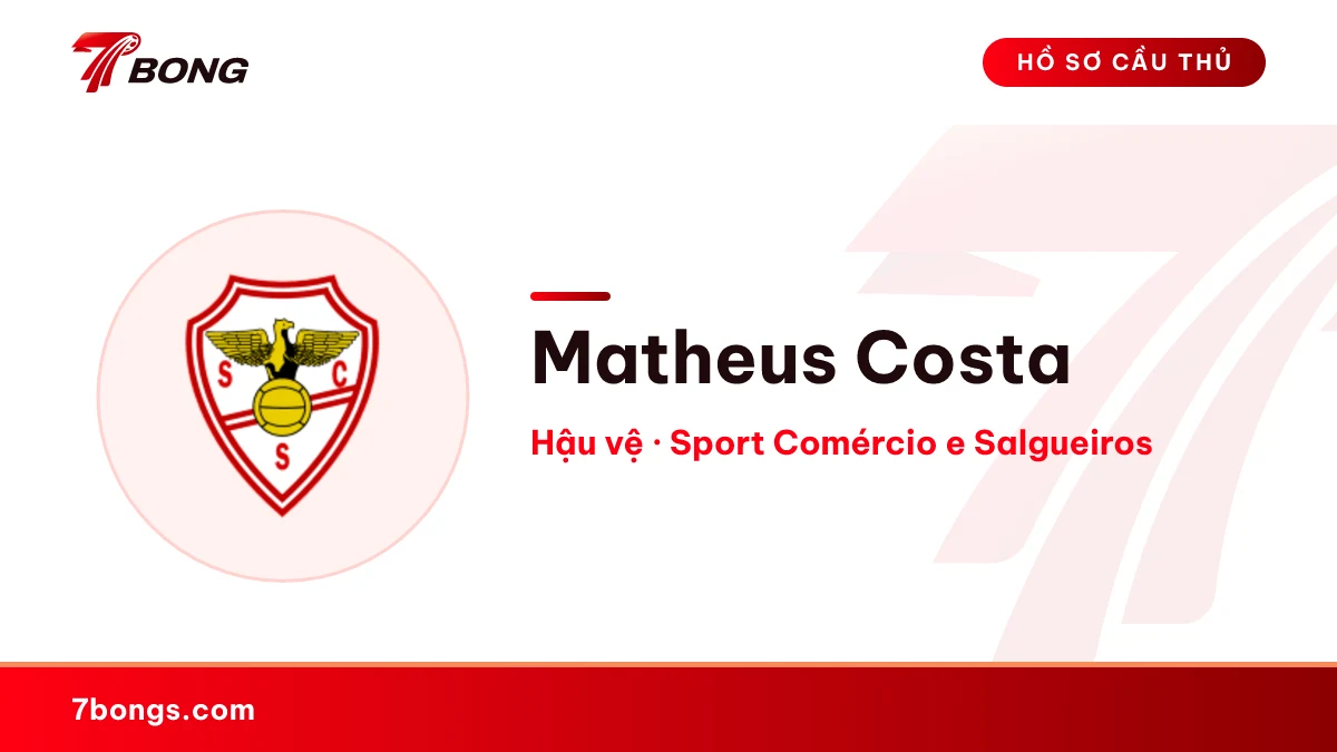 Matheus Costa — Sport Comércio e Salgueiros