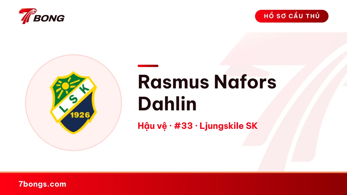Rasmus Nafors Dahlin — Ljungskile SK