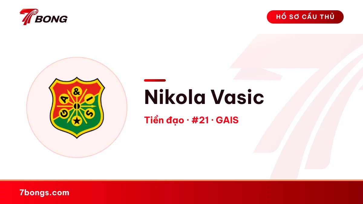 Nikola Vasic — GAIS