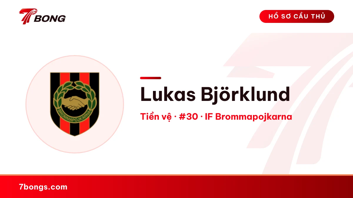 Lukas Björklund — IF Brommapojkarna