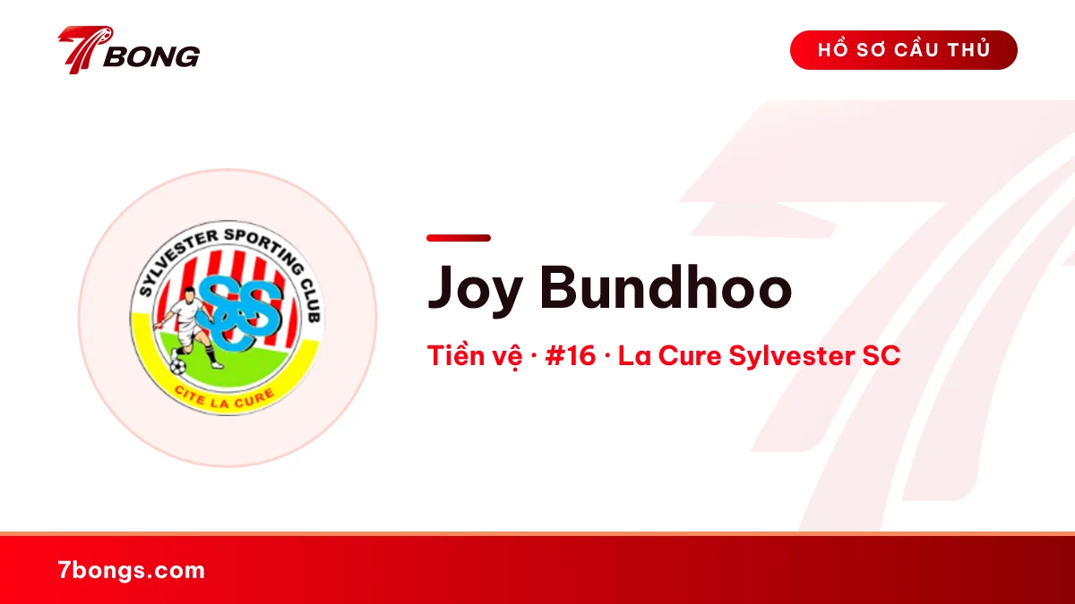 Joy Bundhoo — La Cure Sylvester SC