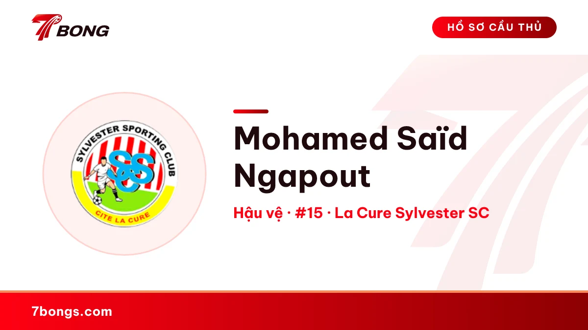 Mohamed Saïd Ngapout — La Cure Sylvester SC
