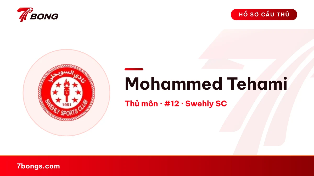 Mohammed Tehami — Swehly SC