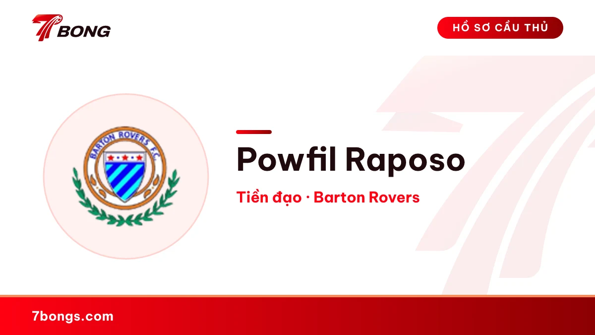 Powfil Raposo — Barton Rovers
