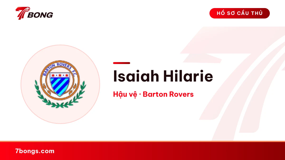 Isaiah Hilarie — Barton Rovers