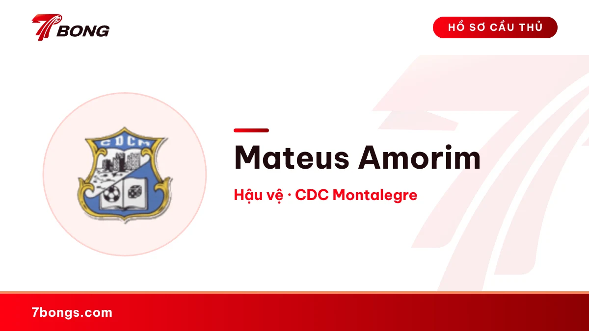 Mateus Amorim — CDC Montalegre