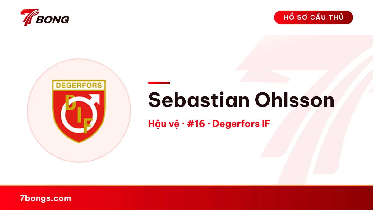 Sebastian Ohlsson — Degerfors IF