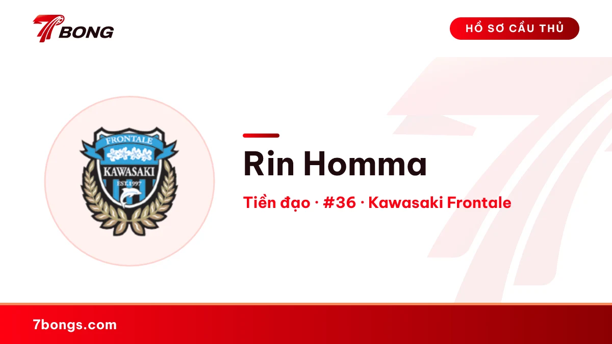 Rin Homma — Kawasaki Frontale