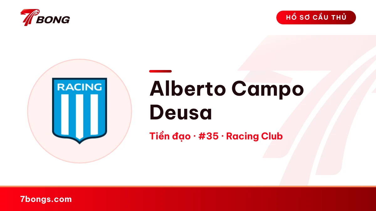 Alberto Campo Deusa — Racing Club