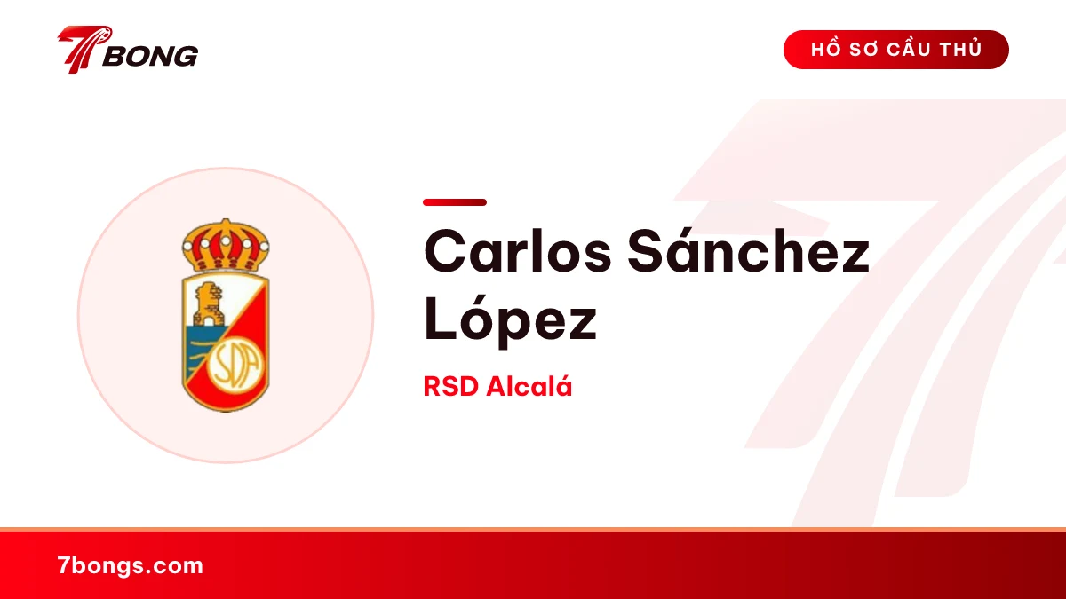 Carlos Sánchez López — RSD Alcalá