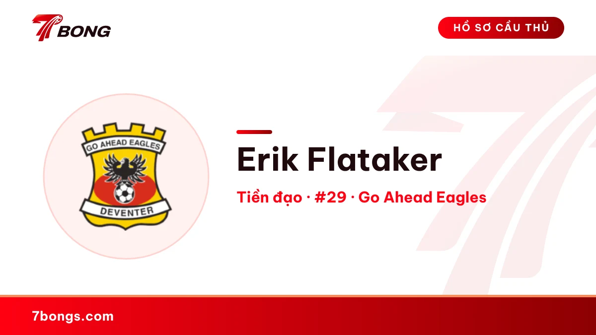 Erik Flataker — Go Ahead Eagles