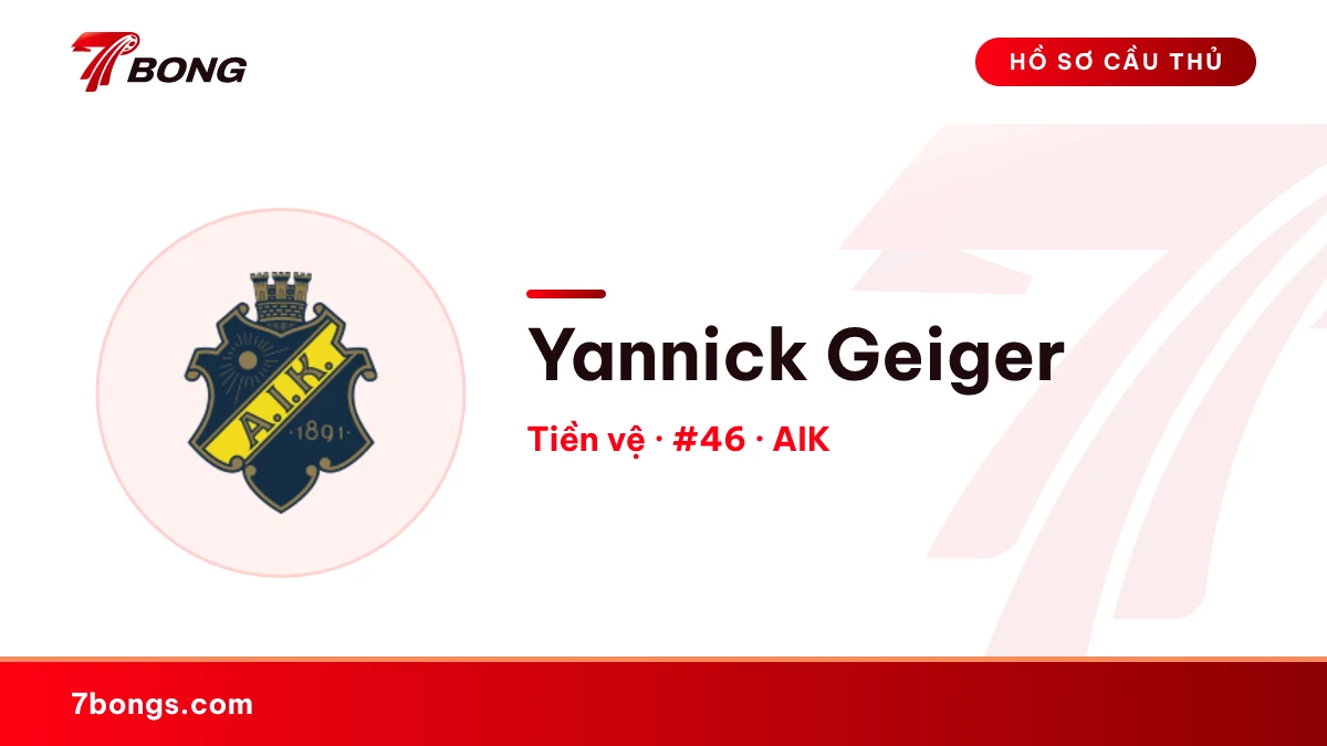 Yannick Geiger — AIK