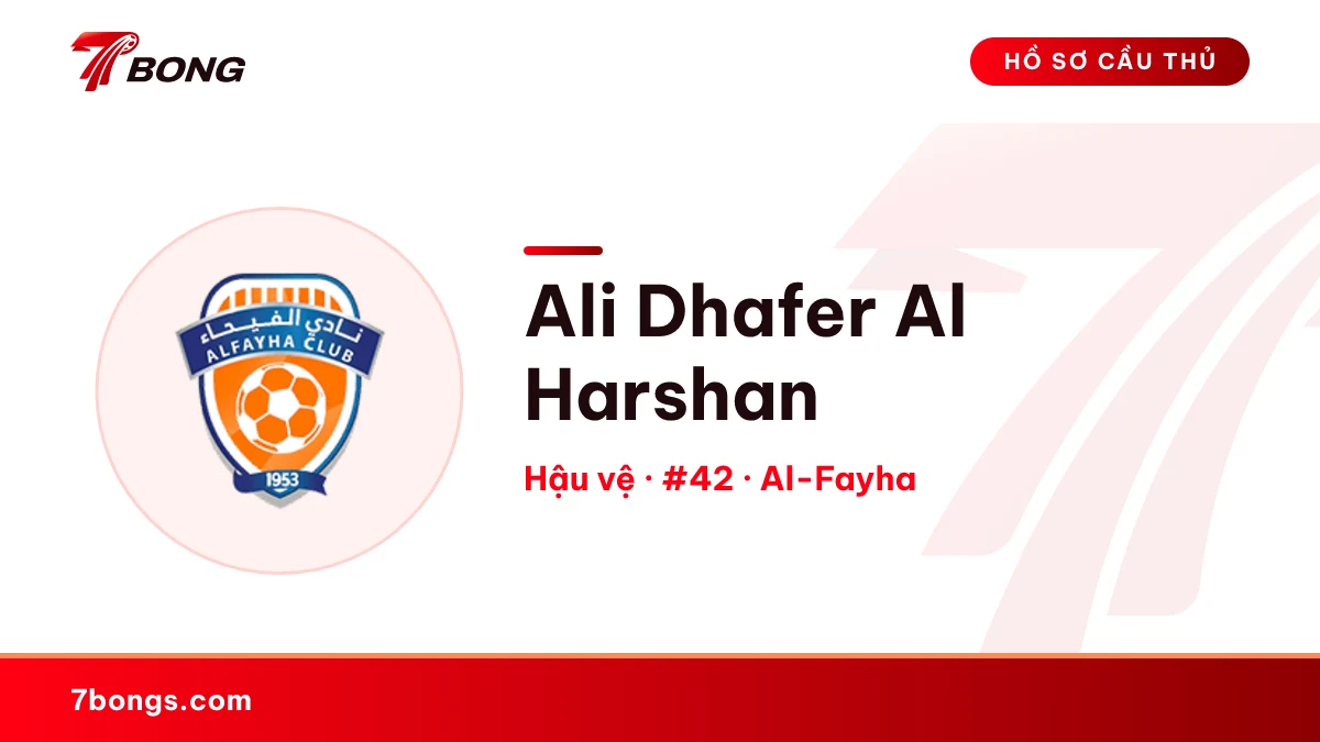 Ali Dhafer Al Harshan — Al-Fayha