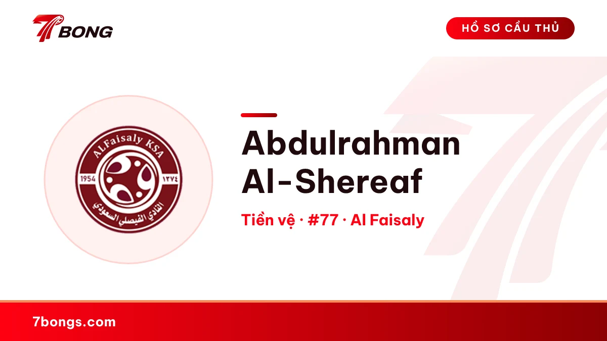 Abdulrahman Al-Shereaf — Al Faisaly