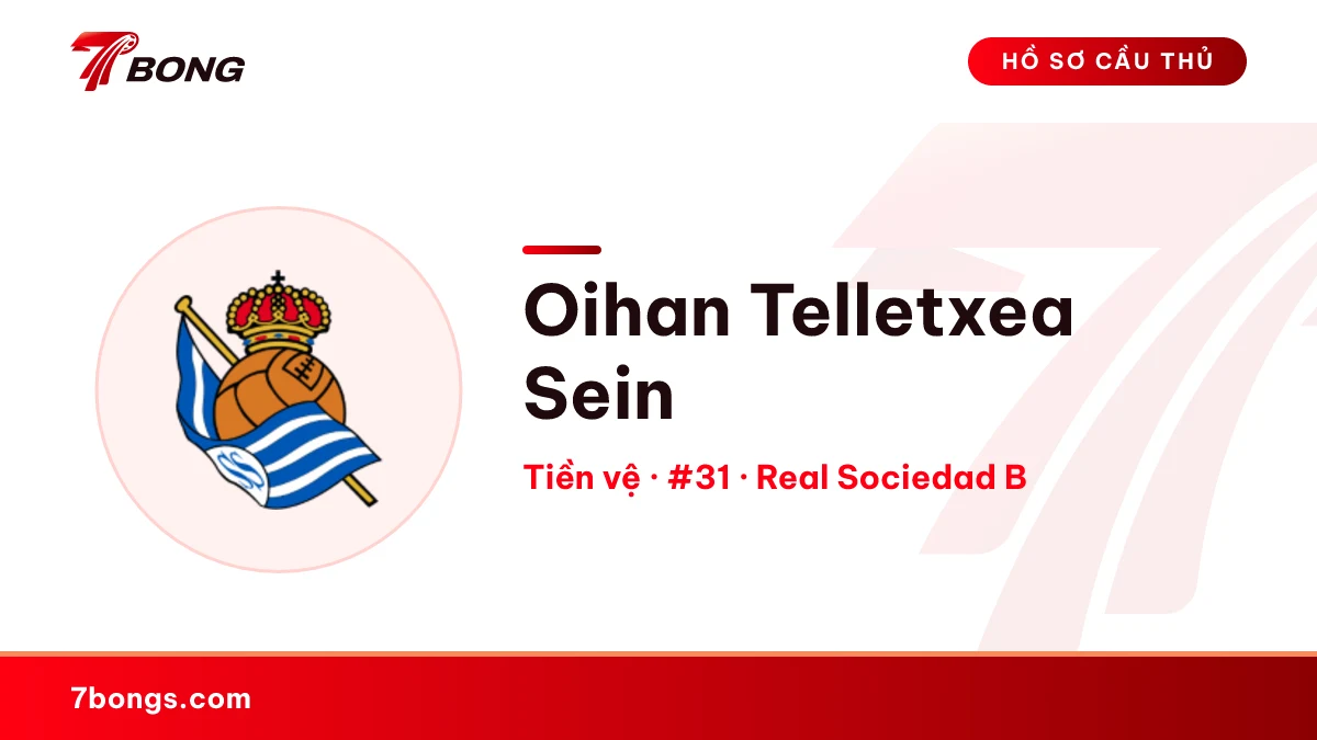 Oihan Telletxea Sein — Real Sociedad B