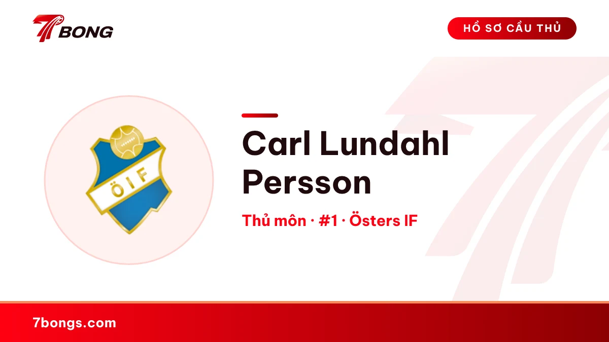 Carl Lundahl Persson — Östers IF