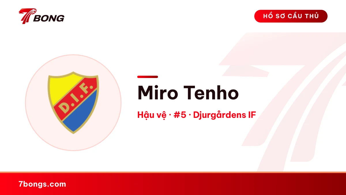 Miro Tenho — Djurgårdens IF
