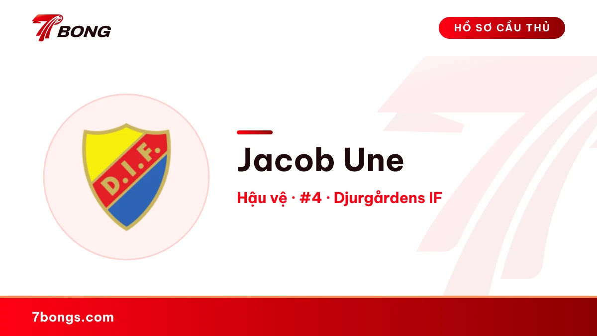 Jacob Une — Djurgårdens IF
