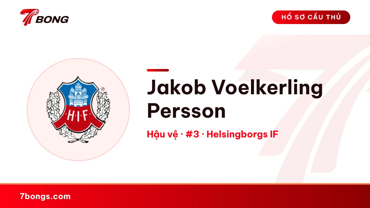 Jakob Voelkerling Persson — Helsingborgs IF