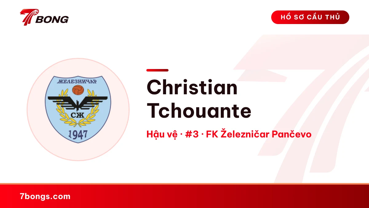 Christian Tchouante — FK Železničar Pančevo
