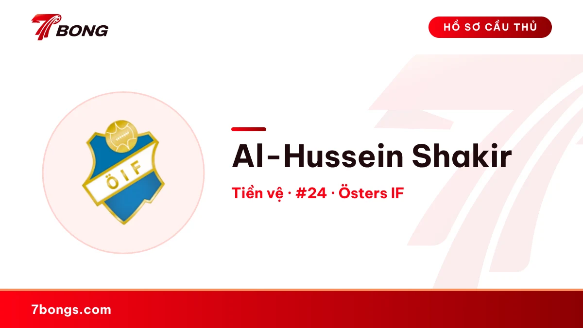 Al-Hussein Shakir — Östers IF