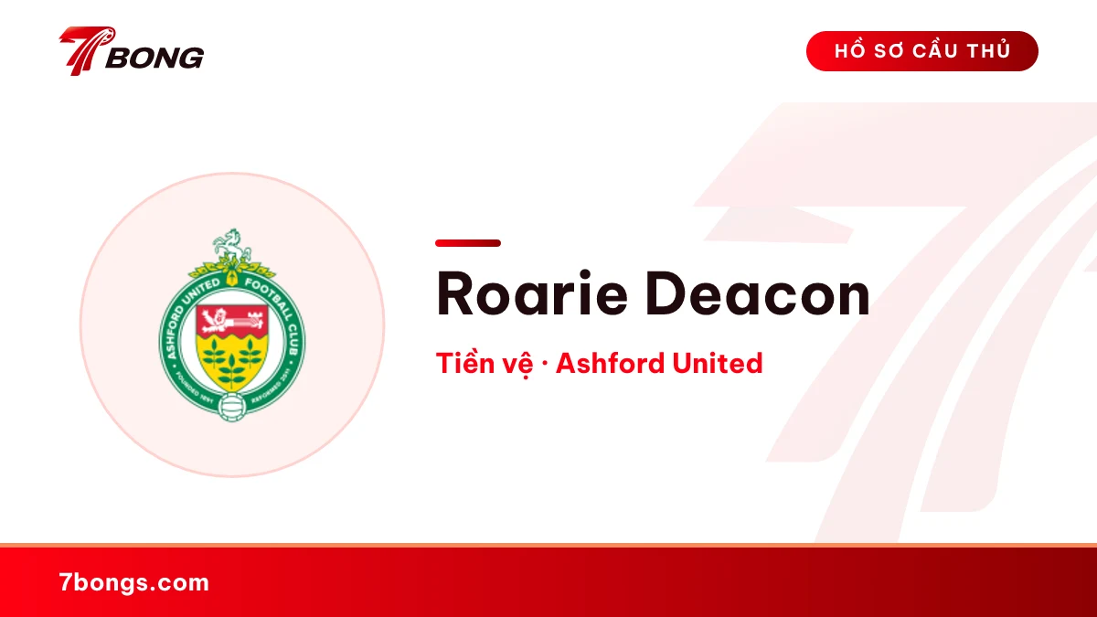 Roarie Deacon — Ashford United