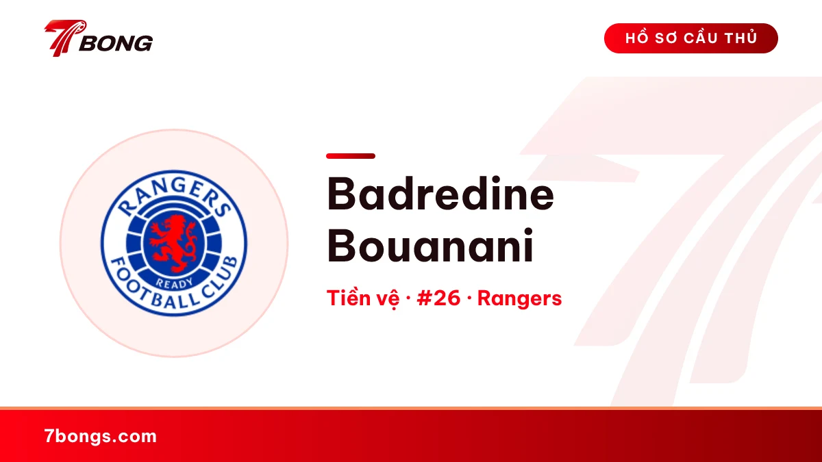 Badredine Bouanani — Rangers
