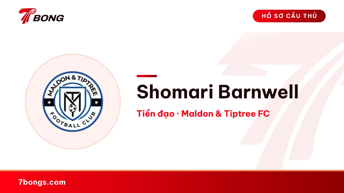 Shomari Barnwell — Maldon & Tiptree FC