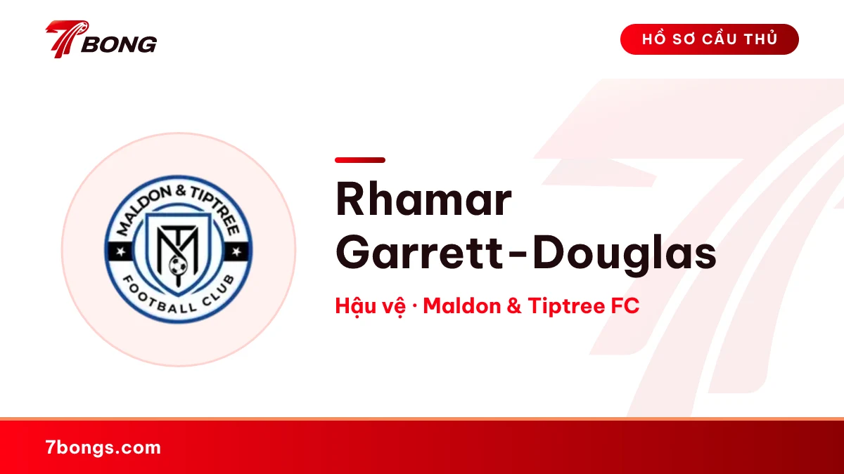 Rhamar Garrett-Douglas — Maldon & Tiptree FC