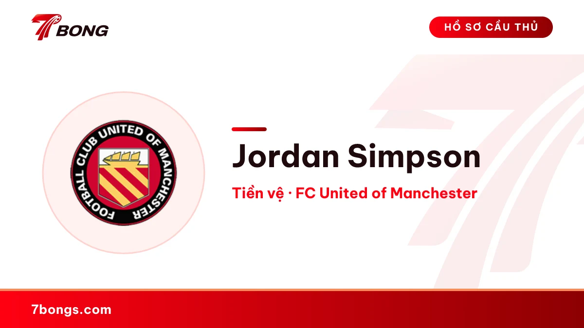 Jordan Simpson — FC United of Manchester