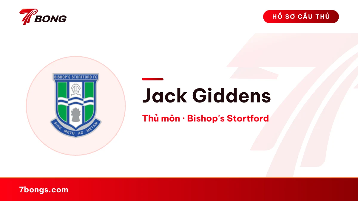 Jack Giddens — Bishop's Stortford