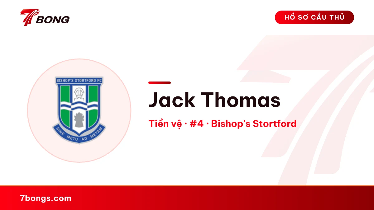 Jack Thomas — Bishop's Stortford
