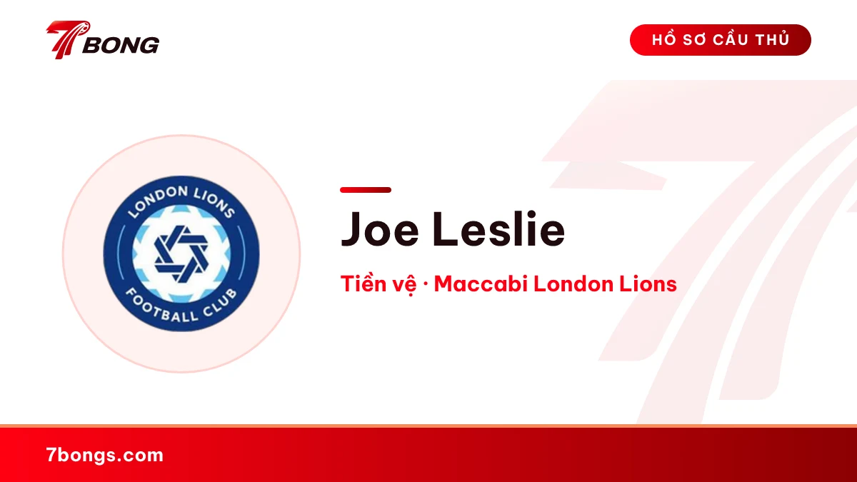 Joe Leslie — Maccabi London Lions