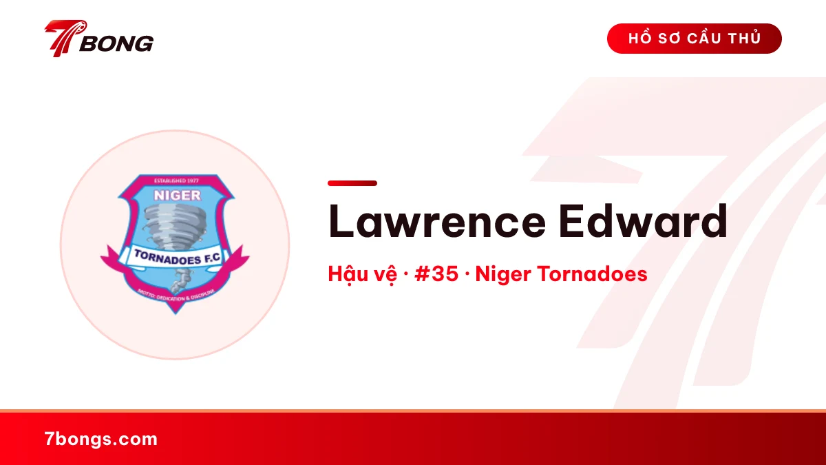 Lawrence Edward — Niger Tornadoes