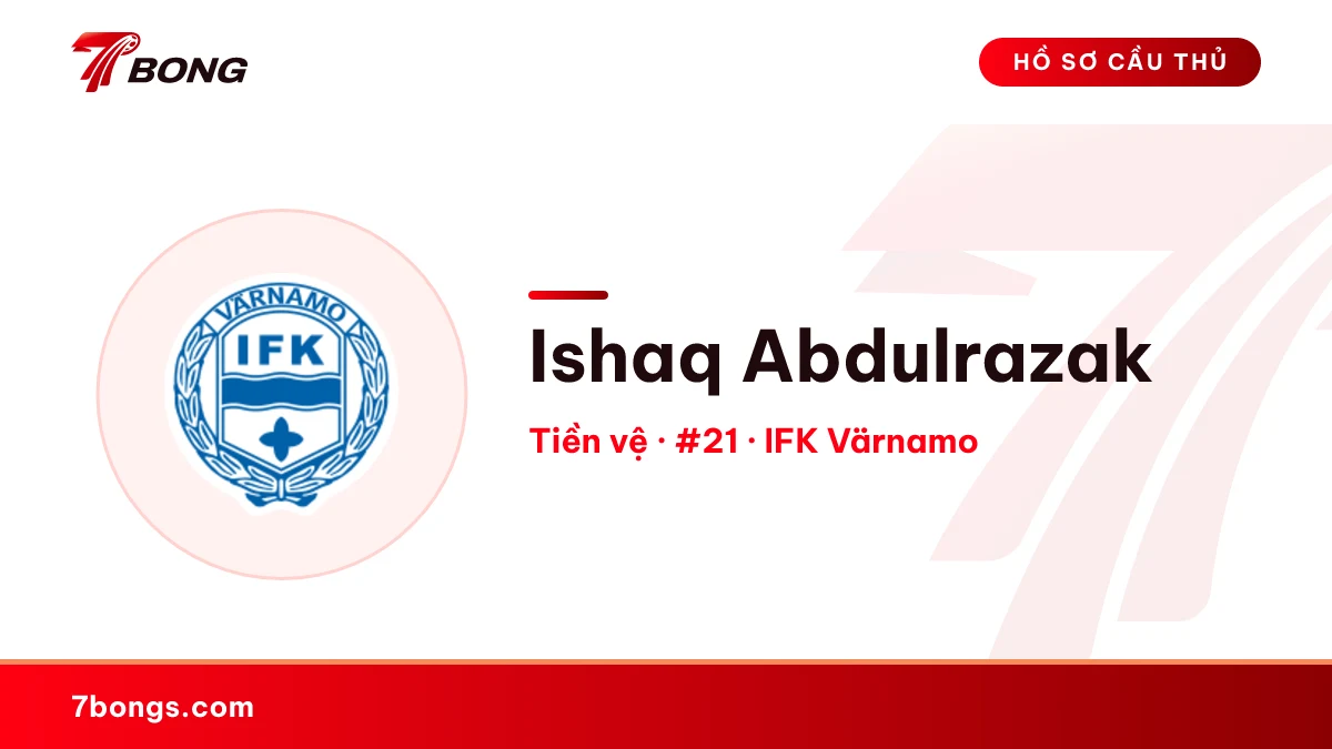 Ishaq Abdulrazak — IFK Värnamo