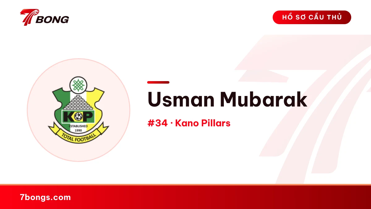 Usman Mubarak — Kano Pillars