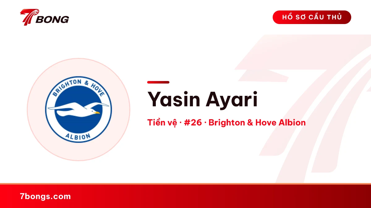 Yasin Ayari — Brighton & Hove Albion