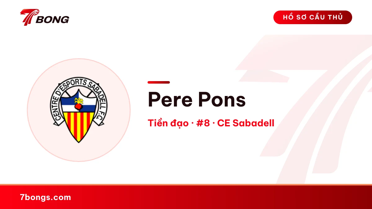 Pere Pons — CE Sabadell