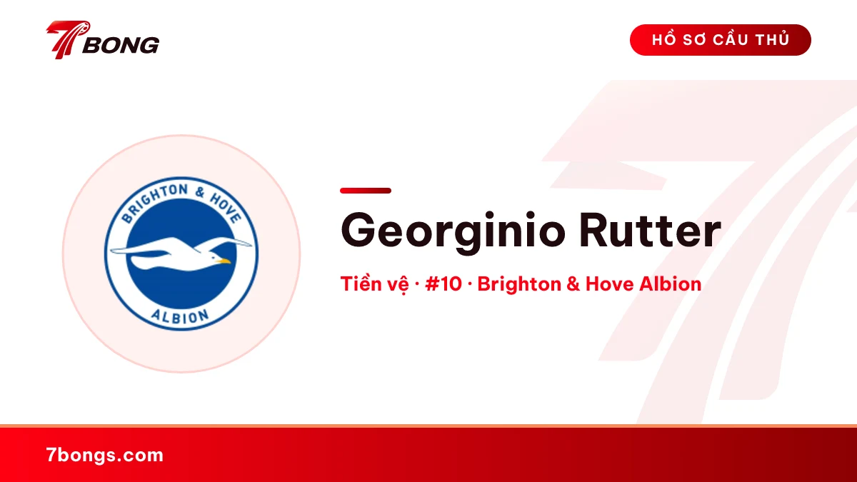 Georginio Rutter — Brighton & Hove Albion